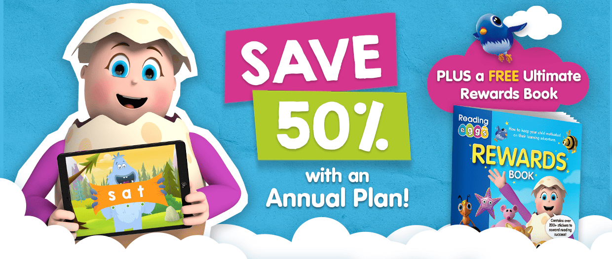 Save 50% With an Annual Plan + a FREE Rewards Book!* CLAIM NOW