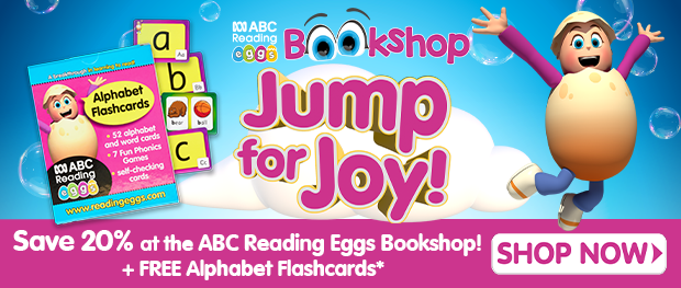 20% OFF at the ABC Reading Eggs Bookshop. Shop Now.