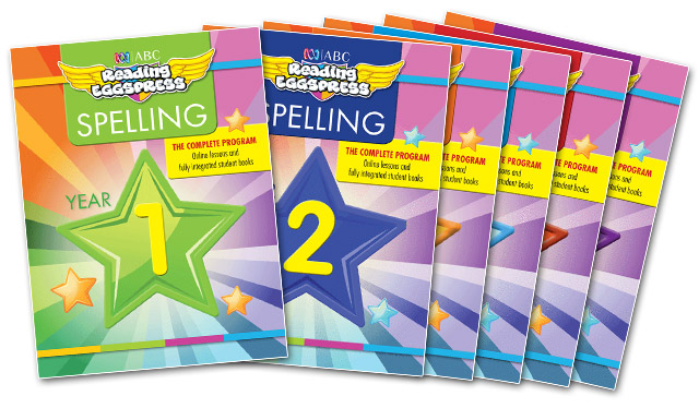 Reading Eggspress Spelling Books